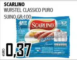 Big Food Wurstel classico puro Scarlino offerta