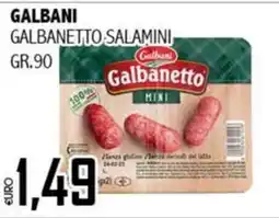 Big Food Galbanetto salamini mini offerta