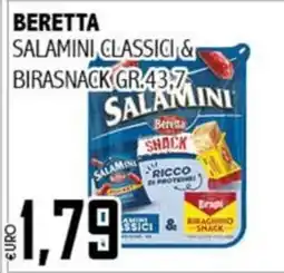 Big Food Beretta salamini classici & birasnack offerta
