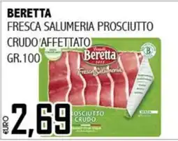 Big Food Beretta prosciutto crudo affettato offerta