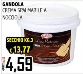 Big Food Gandola crema spalmabile a nocciola offerta