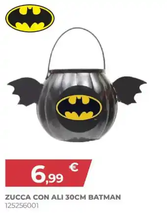 Zucca con ali Batman