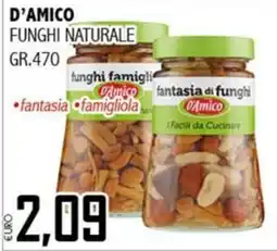 Big Food Funghi naturale D'Amico offerta