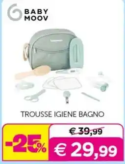 Universo Bimbo Baby Moov Trousse igiene bagno offerta