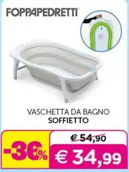 Universo Bimbo Foppapedretti vaschetta da bagno soffiitto offerta