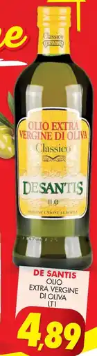 Mazzeo Supermercati Olio extra vergine di oliva Desantis offerta