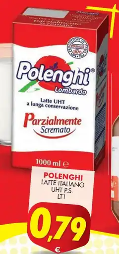 Mazzeo Supermercati Polenghi latte uht parzialmente scremato offerta