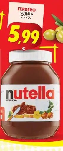 Mazzeo Supermercati Nutella Ferrero offerta