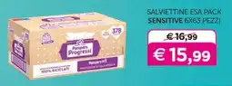 Universo Bimbo Salviettine Esa Pack Sensitive Pampers Progressi offerta