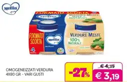 Universo Bimbo Omogeneizzati verdura Mellin offerta