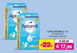 Universo Bimbo Latte Aptamil 3 o 4 di crescita offerta