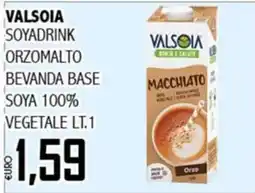 Big Food Valsòia soiadrink orzomalto offerta