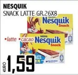 Big Food Nesquik Snack Latte offerta