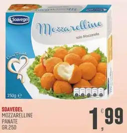 Maxipiù Soavegel Mozzarelline Panate offerta