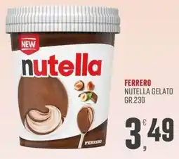 Maxipiù Nutella gelato Ferrero offerta