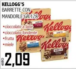Big Food Kellogg's Barrette con mandorle offerta