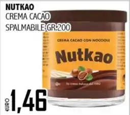 Big Food Nutkao crema cacao con nocciole offerta