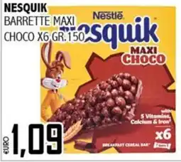 Big Food Nesquik barrette maxi choco offerta