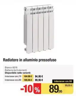 Handy fai da te Radiatore in alluminio pressofuso offerta