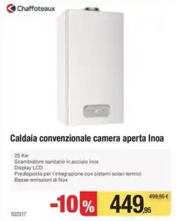 Handy fai da te Caldaia convenzionale camera aperta Inoa offerta