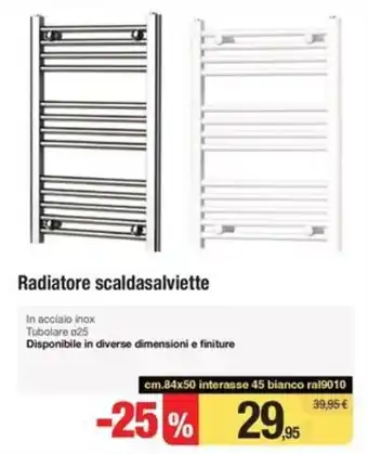 Radiatore scaldasalviette
