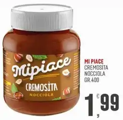Maxipiù Mipiaci cremosità nocciola offerta