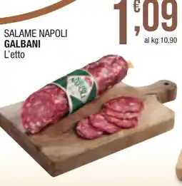 Maxi Sidis Salame Napoli Galbani offerta
