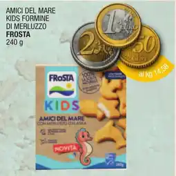Maxi Sidis Amici del mare kids formine di merluzzo frosta offerta
