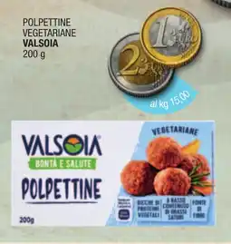Maxi Sidis Polpettine Vegetariane Valsoia offerta