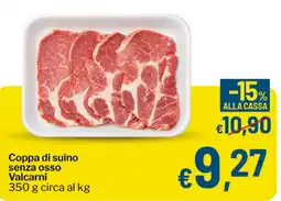 Qui Discount Coppa di suino senza osso Valcarni offerta