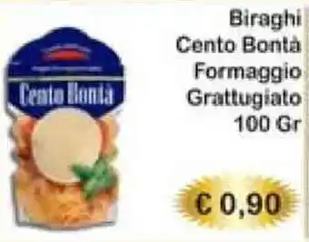 Biraghi Cento Bontà Formaggio Grattugiato