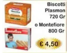 Mercati Alimentari Biscotti Plasmon offerta