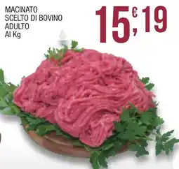 Maxi Sidis Macinato scelto di bovino adulto offerta