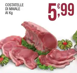 Maxi Sidis Costelle di maiale offerta