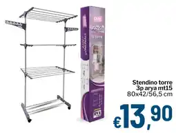 Qui Discount Stendino torre Arya offerta