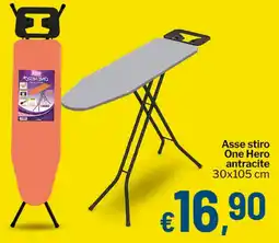 Qui Discount Asse stiro One Hero antracite offerta
