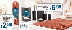 Qui Discount Tappeto bagno ciniglia C&B offerta