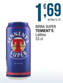 Maxi Sidis Birra super Tennent's offerta