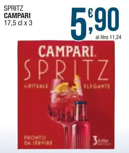 Maxi Sidis Campari Spritz offerta