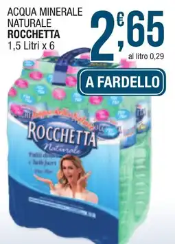 Maxi Sidis Acqua minerale naturale Rocchetta offerta