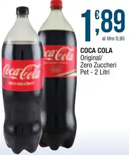 Maxi Sidis Coca Cola Original/Zero Zuccheri offerta