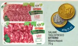 Maxi Sidis Salame tagliofresco Citterio offerta