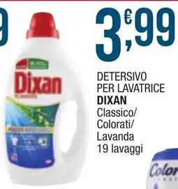 Maxi Sidis Detersivo per lavatrice Dixan offerta