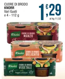 Maxi Sidis Cuore di brodo Knorr offerta