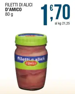 Maxi Sidis Filetti di alici d'Amico offerta