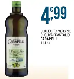 Maxi Sidis Olio Extra Vergine di Oliva Frantolio Carapelli offerta