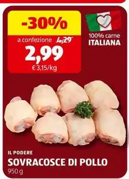 ALDI Sovracosce di pollo offerta