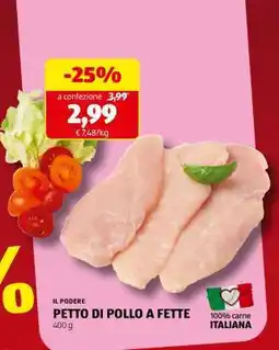 ALDI Petto Di Pollo A Fette offerta