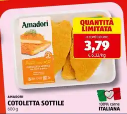 ALDI AMADORI COTOLETTA SOTTILE offerta