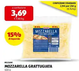 ALDI MILSANI MOZZARELLA GRATTUGIATA offerta